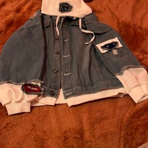 I am selling a BTS Jean jacket that has never been worn